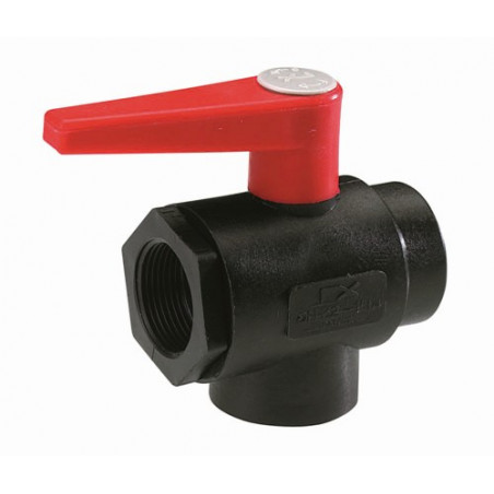 Vanne trois voies polypropylène renforçée fibre - RANDEX