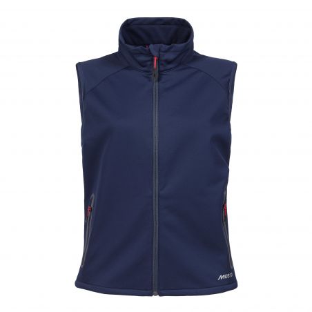 Gilet softshell essential femme marine - musto