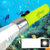 Lampe torche led sous marine etanche 120 lumens - irisco