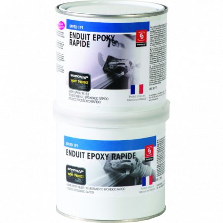 Enduit epoxy rapide - 400 grs - soromap