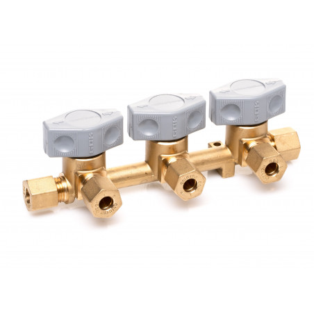 Vanne de gaz 3 voies - gok
