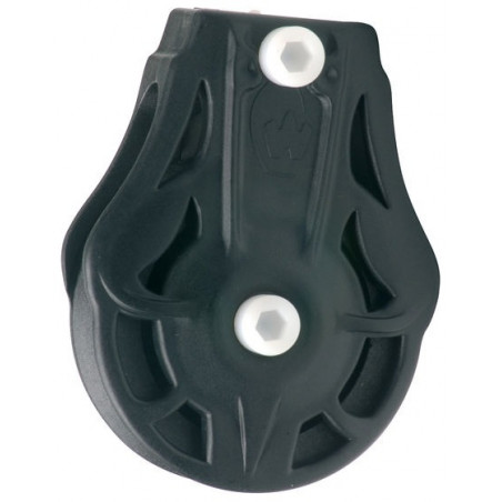 Poulie simple plat pont réa de 35 mm - WICHARD