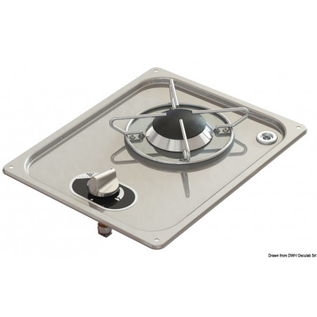Plaque de cuisson encastrée 1 feu - osculati