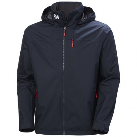 Veste de pont crew 2.0 avec capuche marine - helly hansen