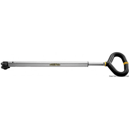 Stick télescopique friend 75 à 104 cm poignée raquette