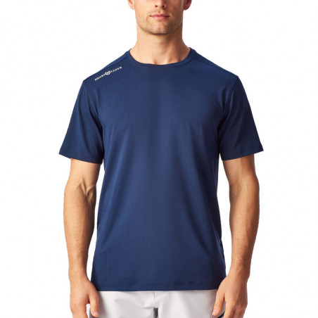 T-shirt dri-fast manches courtes bleu - henri lloyd