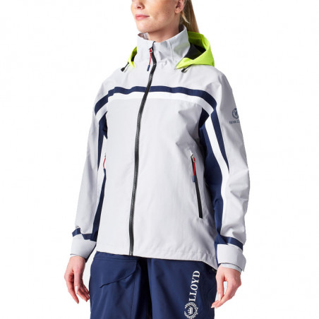 Veste sail jacket femme - ice - henri lloyd