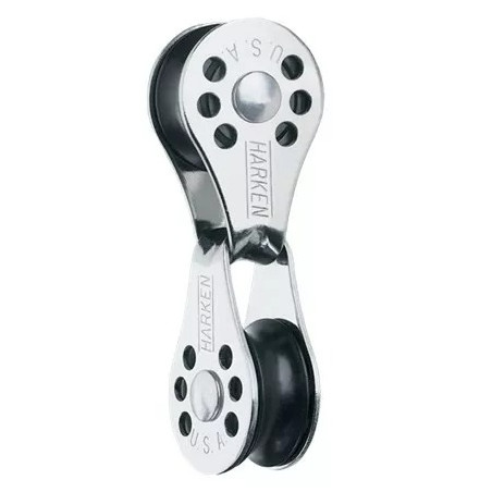 Poulie Micro Block opposées réa de 22 mm  - HARKEN