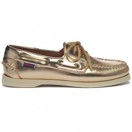 Docksides femme portland met gold - sebago