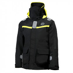 Veste de quart hauturière offshore noire - orangemarine