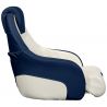 Siège pilote deluxe - Blanc / Bleu - OVERDECK