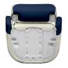 Siège pilote deluxe - Blanc / Bleu - OVERDECK