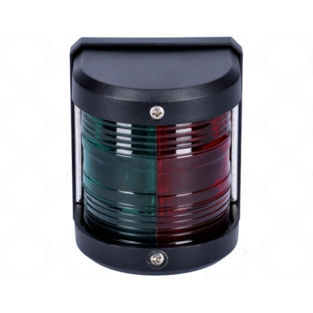 Feu de navigation polycarbonate noir bicolore