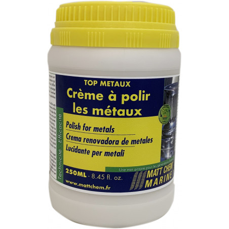 Creme à polir pour métaux TOP METAUX - MATTCHEM