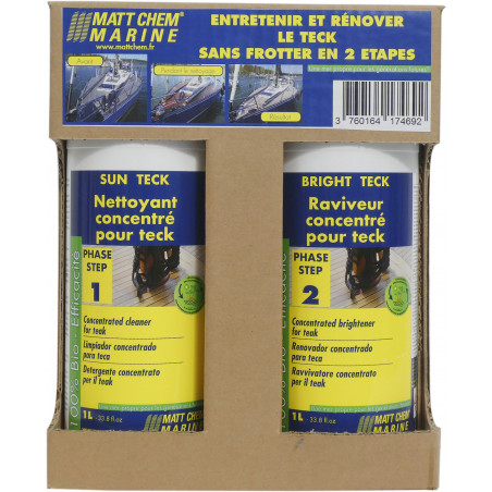 Kit Entretien Teck - MATT CHEM