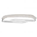 Bimini 4 arceaux - Blanc - Largeur 220/230 cm - Hauteur 140 cm- OSCULATI-