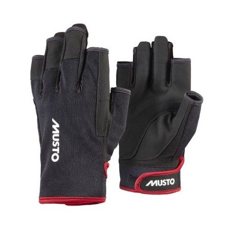Gants essential 2.0 doigts courts noirs - musto