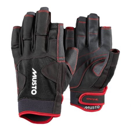 Gants performance 2.0 doigts courts noirs - musto