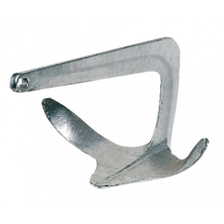 Ancre type trefoilf - galvanise