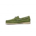 Docksides portland nubuck green emerald - sebago