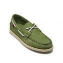 Docksides portland nubuck green emerald - sebago