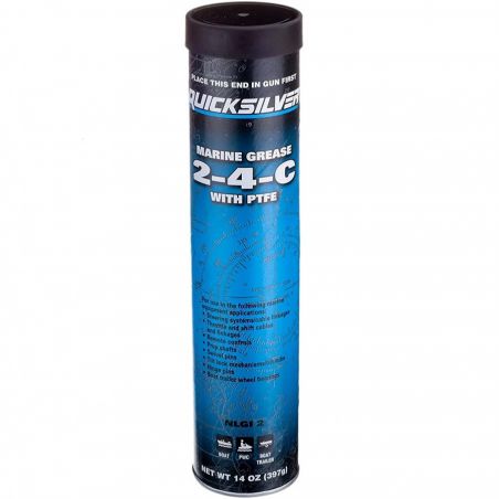 Cartouche de graisse marine 2-4-c au teflon - 400g - quicksilver