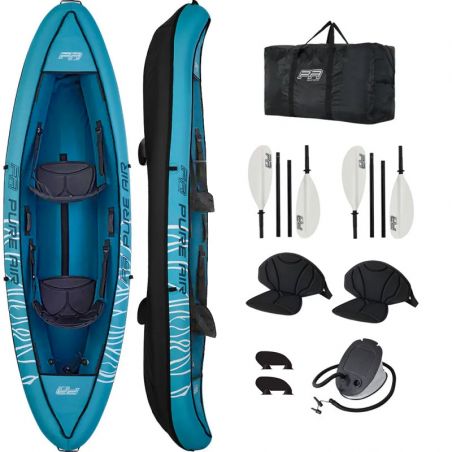 KAYAK GONFLABLE AQUA MARINA PURE AIR SPARKLE 2 PERSONNES