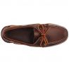 Docksides portland waxed marron honey semelle marron - sebago