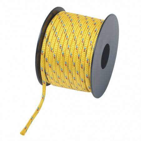 Bobine de tresse polypropylene Jaune - osculati