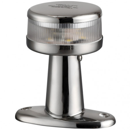 Feu de mouillage let 360 evoled embase inox - osculati