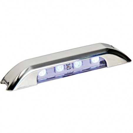 Lumiere de courtoisie blanche a led avec facade - osculati