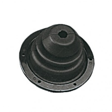 Soufflet en caoutchouc avec frette en abs 140 mm - osculati