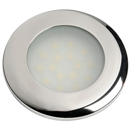 Spot led capella poli miroir blanc - osculati