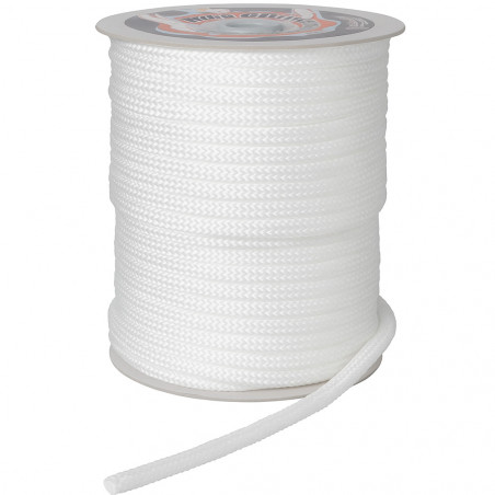 Tresse plate blanche pour pare-battage 1m - osculati