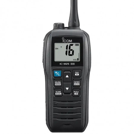 VHF Portable IC-M25EURO EVO Noir - ICOM