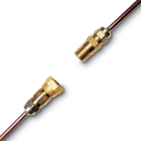 Jeux de raccords rapides 1 male et 1 femelle vitrifrigo