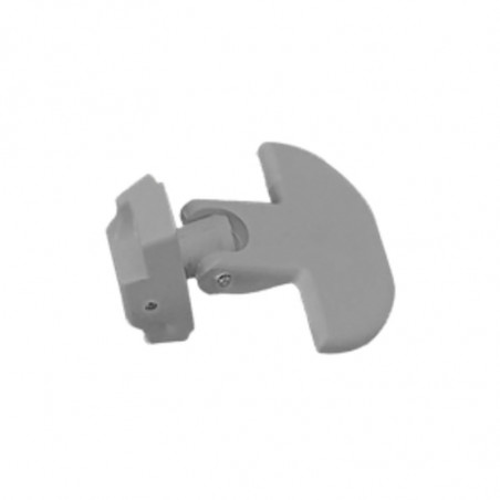 Poignee 90 - 180 pour trappe nuova rade grise
