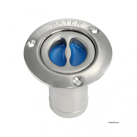 Bouchon droit water inox poli 80 mm - osculati