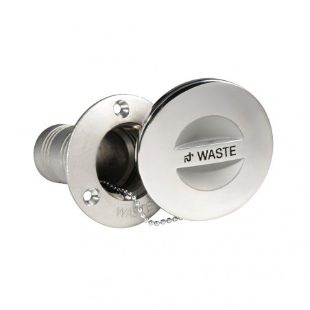 Bouchon waste aisi316 moule poli 38mm - osculati