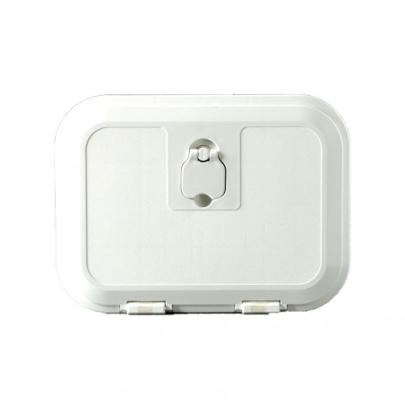 Caisson blanc avec porte 280 x 180 mm facade a - osculati