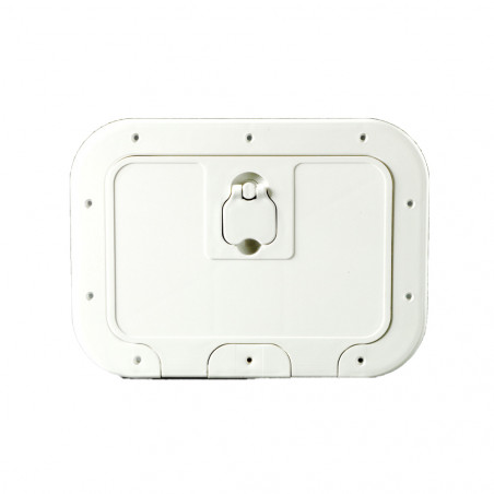 Caisson blanc avec porte 280 x 180 mm facade d - osculati