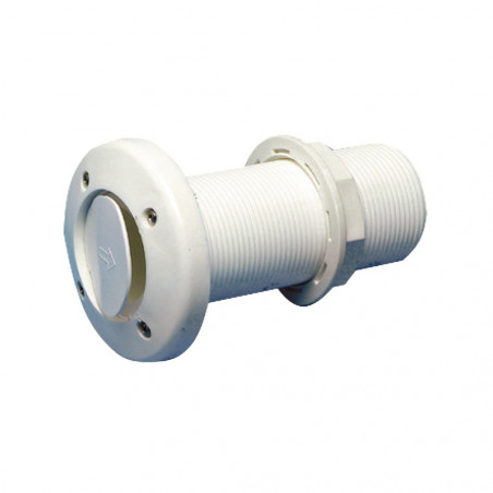 Passe coque a clapet embout filete - Osculati