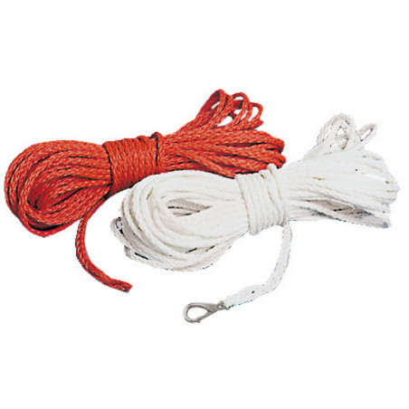 Bout levilene orange pour bouees couronne 30 m - Osculati