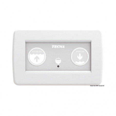 Tableau de commande tecma all in one 2 boutons - Osculati