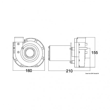 Pompe broyeuse tecma - Osculati