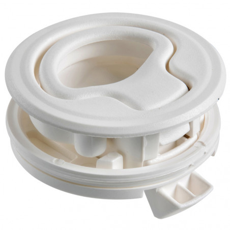 Leve-plancher nylon blanc sans serrure - Osculati