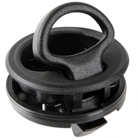 Leve-plancher nylon noir sans serrure - Osculati