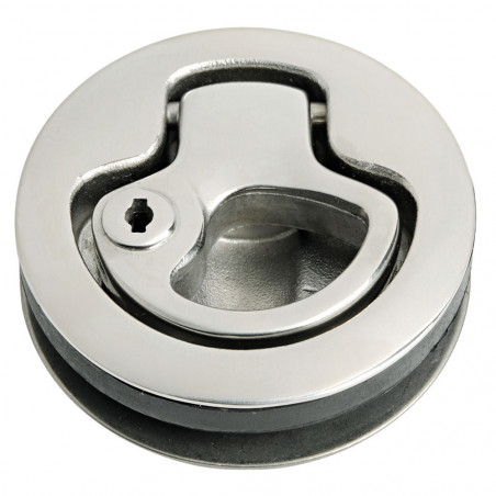 Leve-plancher aisi316 avec butee avec serrure - Osculati