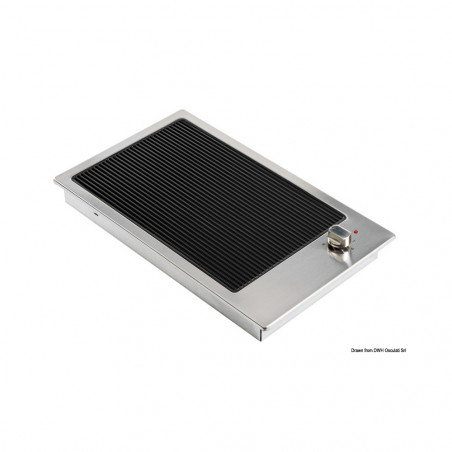 Barbecue electrique cuisson vitroceramique 220-240v 2500w - Osculati