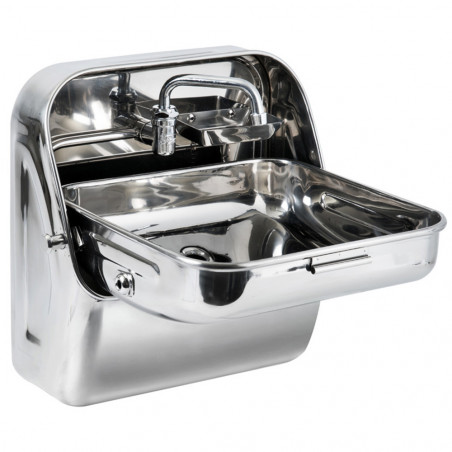 Evier rabattable en acier inox - Osculati